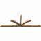 Ekena Millwork Richland Timber Gable Bracket, Western Red Cedar, 108"W x 40"H x 3 1/2"D x 3 1/2"F, 9/12 Pitch GBW108X40X0404RIC00SWR - alternate 3